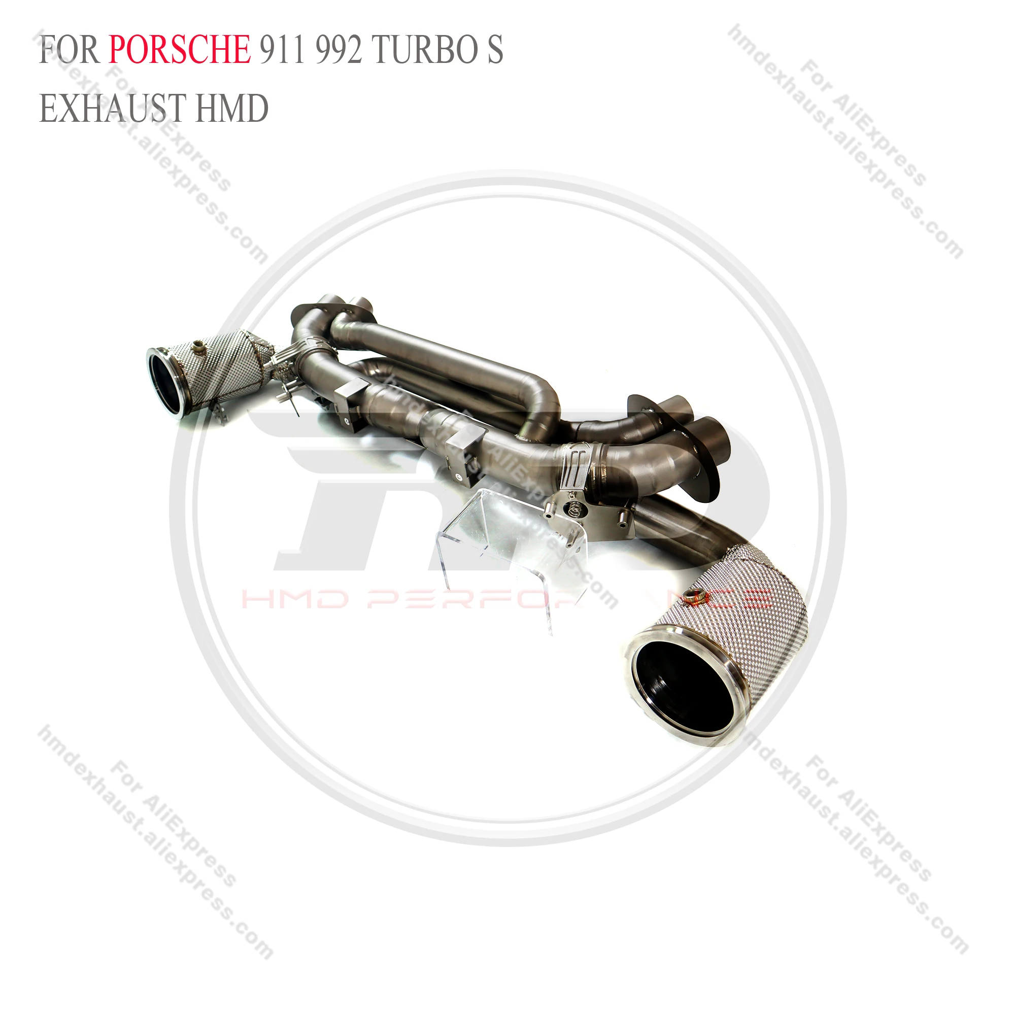 HMD Titanium Exhaust System Performance Valve Catback For Porsche 911 992 Carrera 3.0T Muffler For Cars