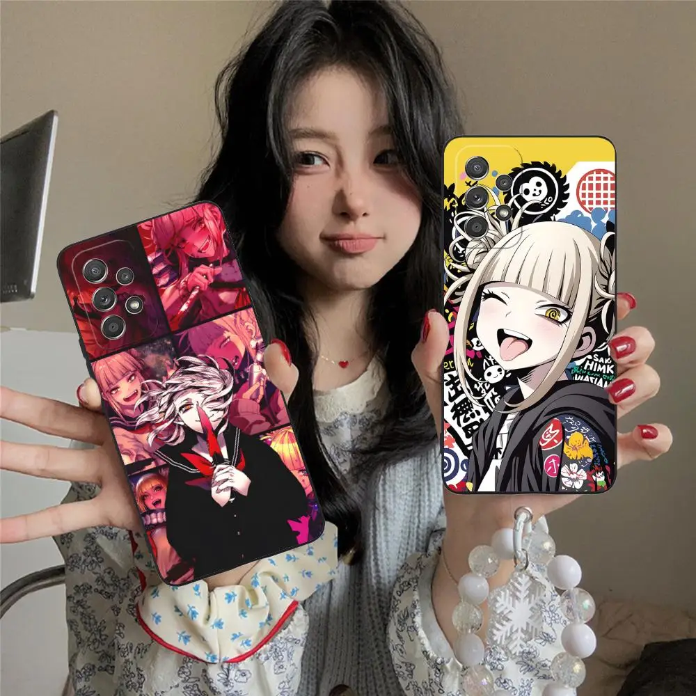 

Чехол для телефона My Hero Academia Himiko Toga для Samsung Galaxy A73 72 71 70 56 55 54 53 52 36 35 34 23 16 15 5G Цветной защитный