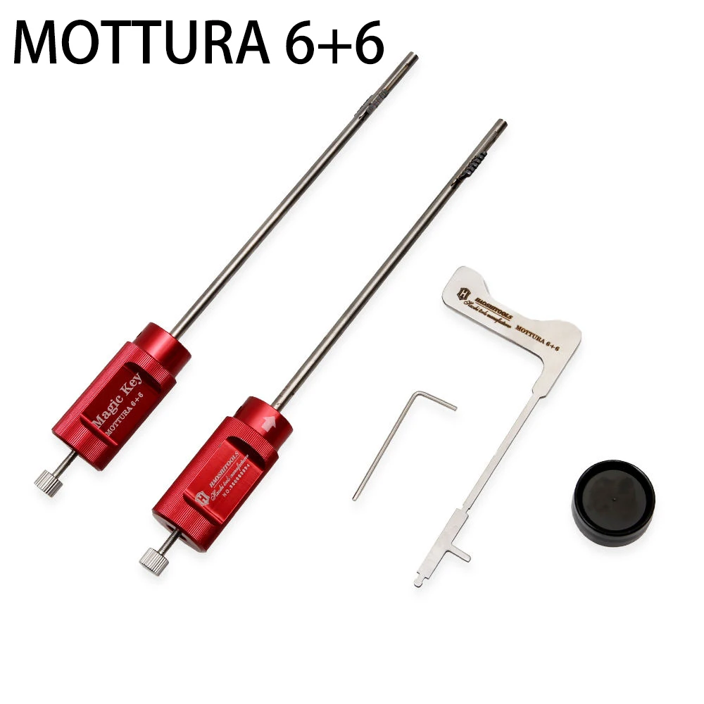 

Декодер ключей MOTTURA 6+6 для замков с двойным положением, инструмент для вскрытия замков, мастер-ключ, инструменты для слесарей, секретный ключ Magic Key