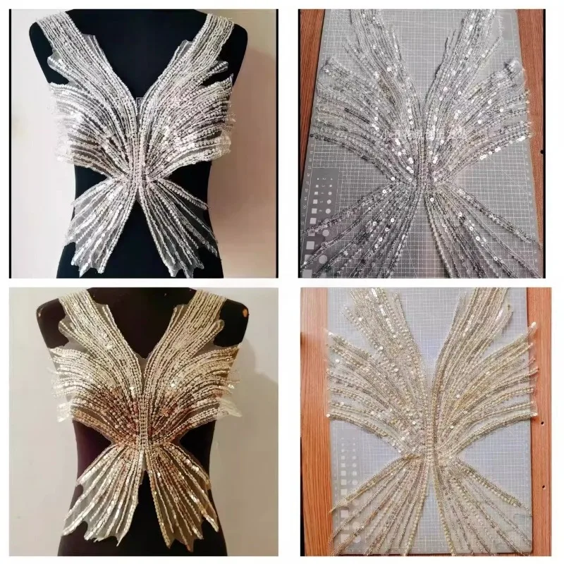 

Multi Colored Heavy Industry Embroidery Bead Embroidery Sequins High-end Wedding，children's Clothing DIY Decorative Accessories