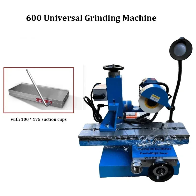 600 Universal Grinding Machine 380V/220V Small Surface Grinder Milling Cutter End Mill Sharpening Machine Face Milling Cutter