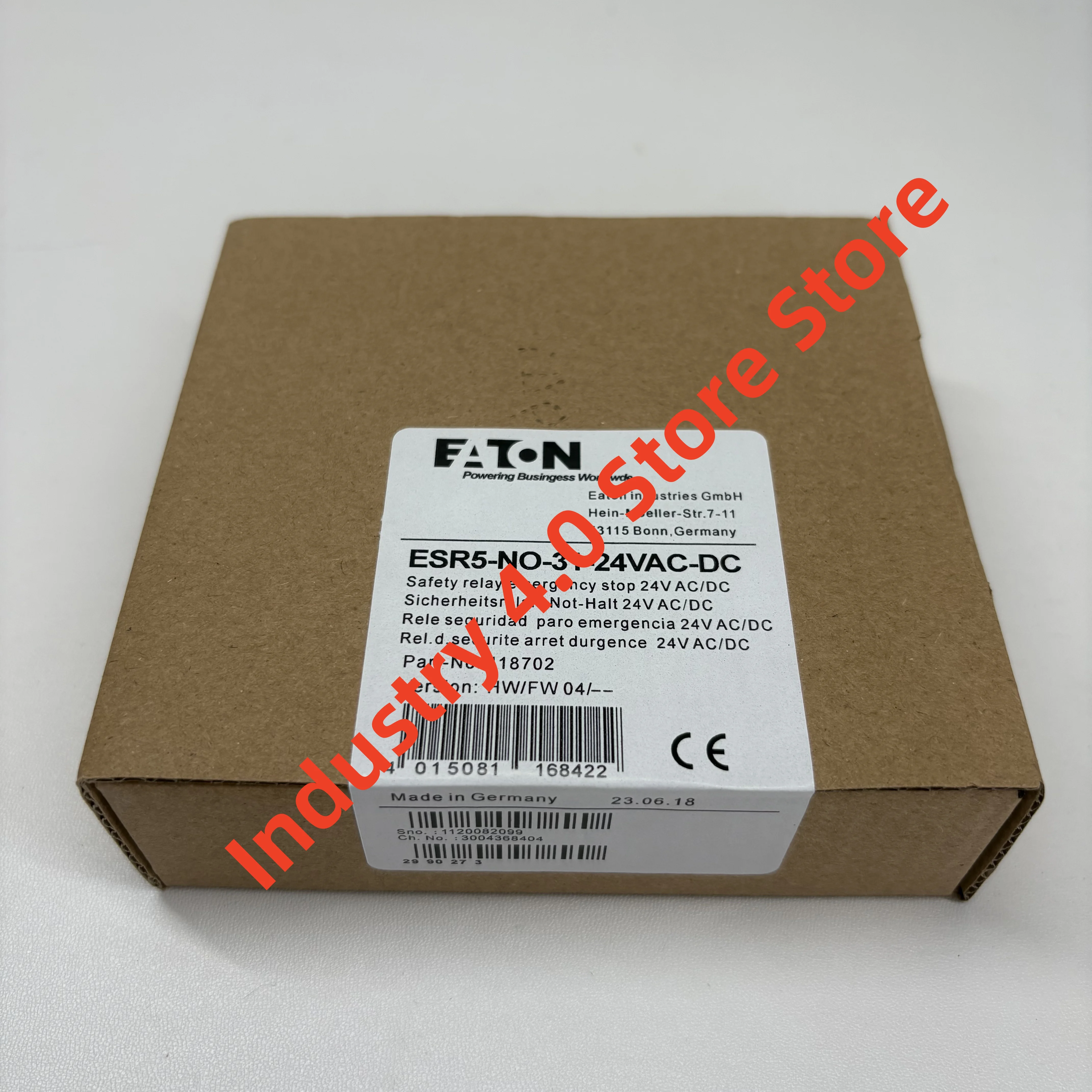 

Совершенно новое реле безопасности ESR5-NO-31-24VAC-DC