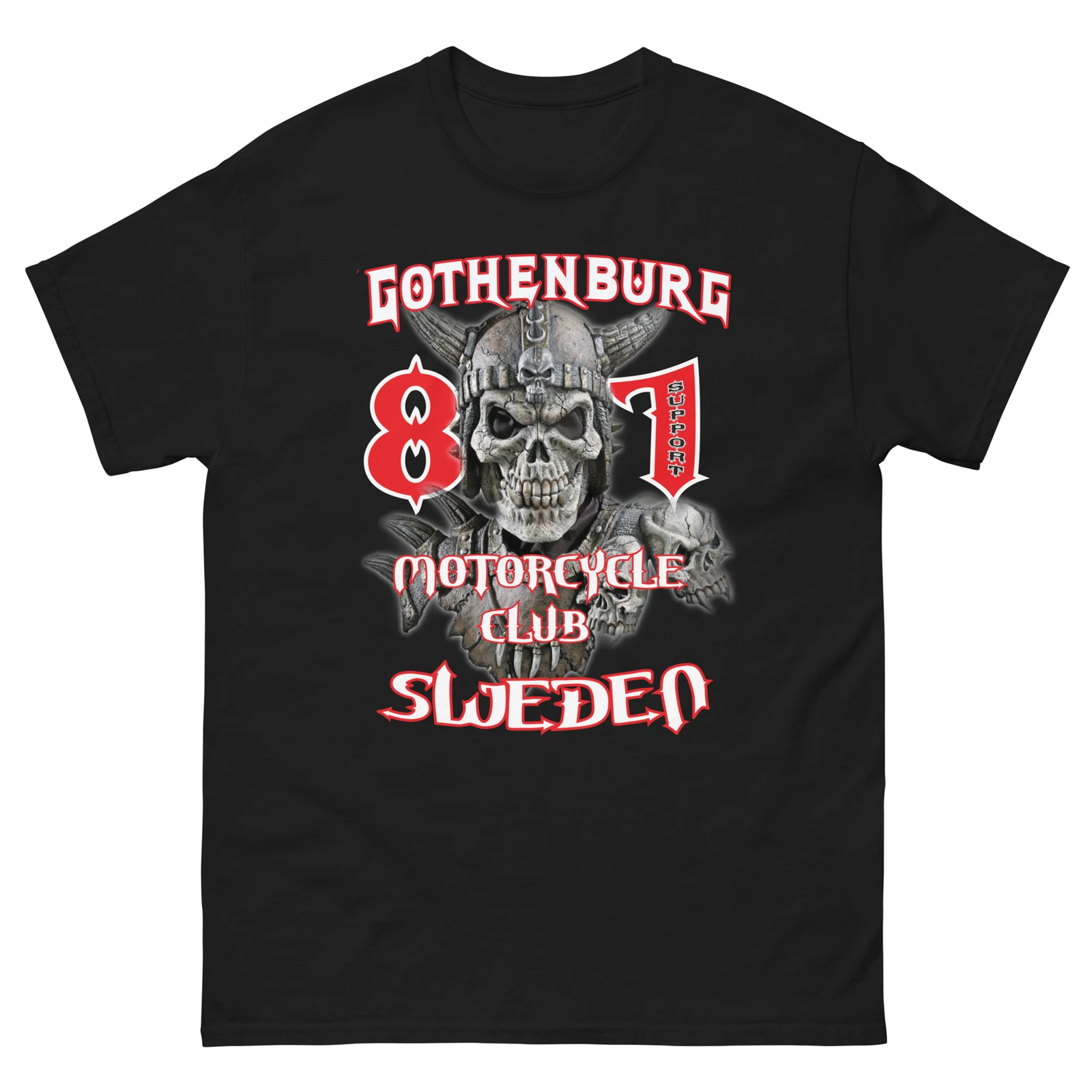 

Hells Angel Gothenburg Warrior Support81 Black t-shirt