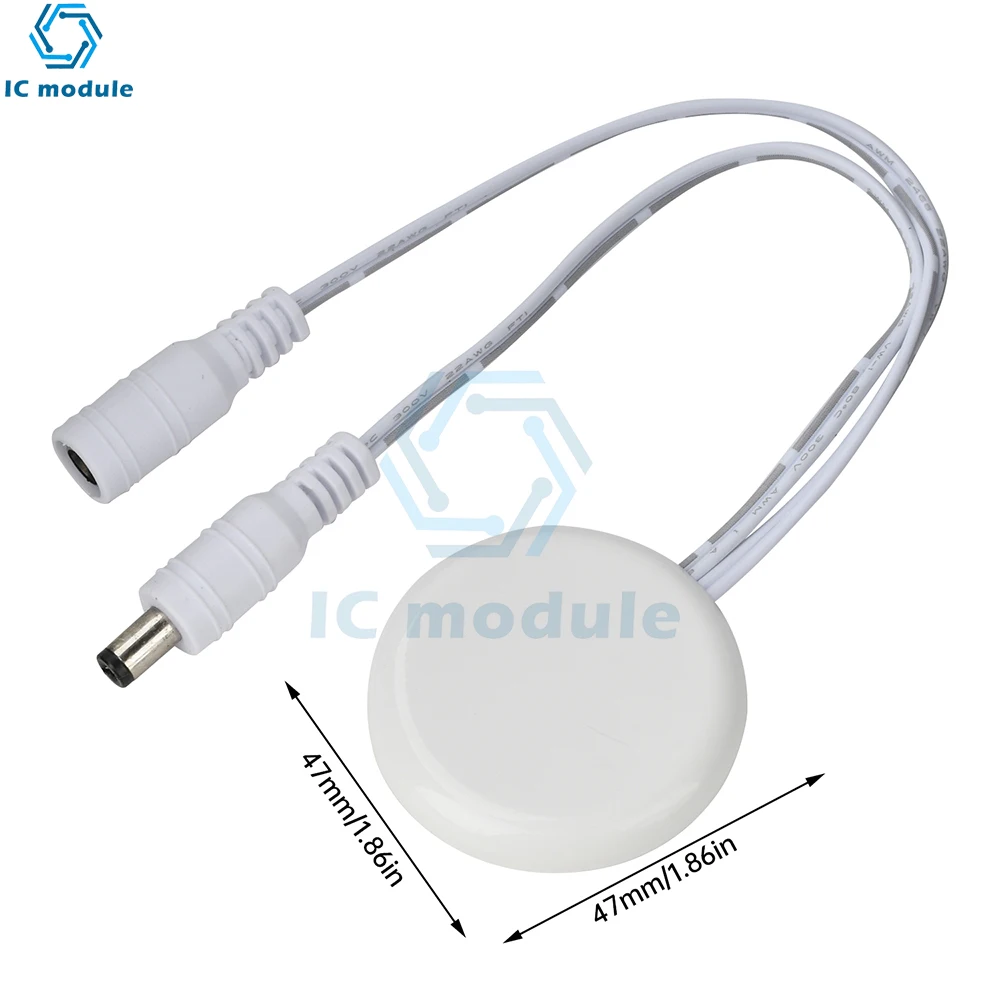 DC 12V/24V Touch Dimming Switch 5A 60W/120W LED Touch Sensor Switch For LED Light Strip Touch Switch