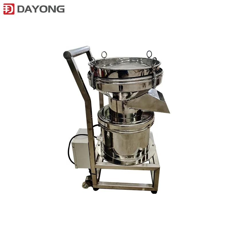

Small Space Round Fruit Juice Filter Sieving Machine
