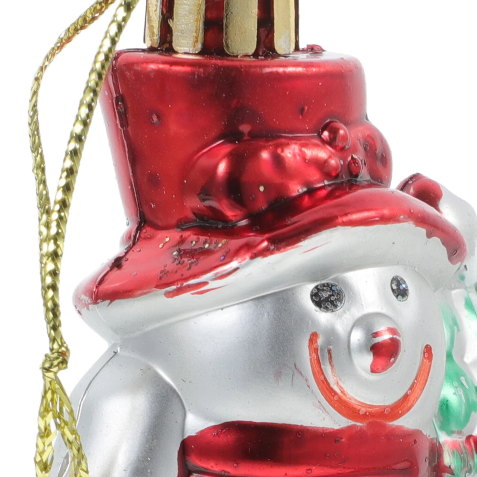 

4Pcs Xmas Tree Pendants Creative Christmas Decor Easy to Use Small Hanging Decors for Home Party Christmas Decorations