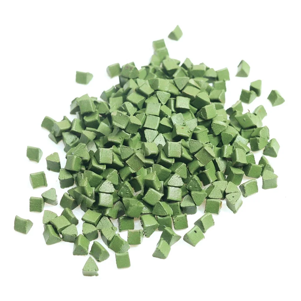 450G gioielli materiale per lucidatura pietra ceramica lucidatura Tumbling Media vibrazione Tumbler macchina utilizzare corindone triangolo abrasivo