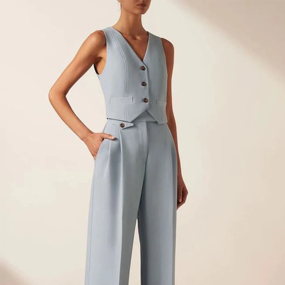 Damen weste Damen Slim-Fit Weste elegante Sommerkleid ung innen und außen getragen lässige und bequeme Pendel mäntel