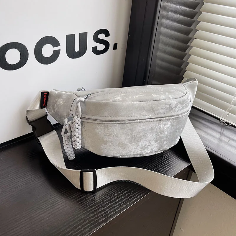 

Large Capacity Women Waist Bag Leather Fanny Packs Female Chest Bag Fashion Shoulder Crossbody Bags High-quality Waist Belt Bags