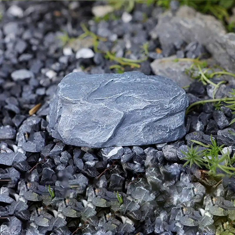 Key Hider-piedra de roca falsa para exteriores, almacenamiento de llaves, Interior espacioso, caja de seguridad secreta para un nuevo propietario de casa o persona que