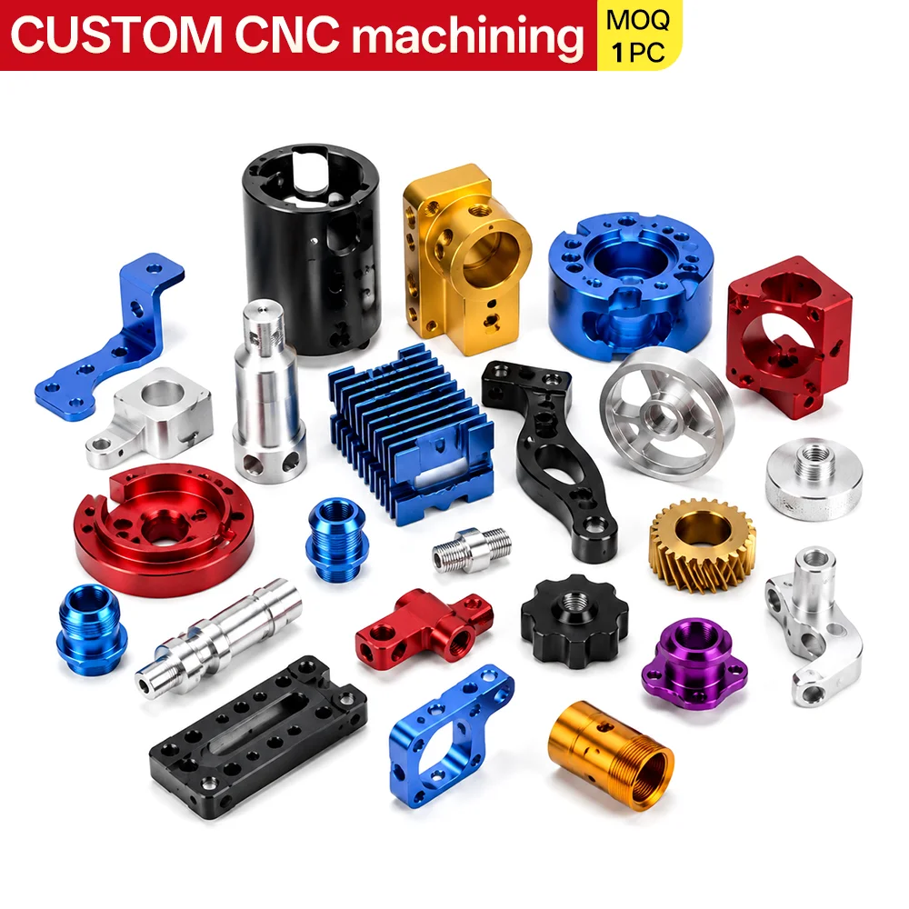 Custom CNC Machining Service Precision Metal Parts Titanium Brass Stainless Steel Aluminum Custom CNC Turning Milling Mechanical