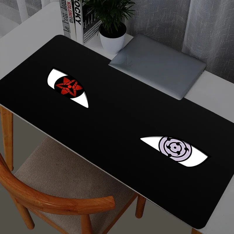 Mauspad Gaming Zubehör PC Gamer Alfombrilla XL Computer Schreibtisch Matte Laptop Mauspads Varmilo Naruto Sasuke Tastatur Mousepad