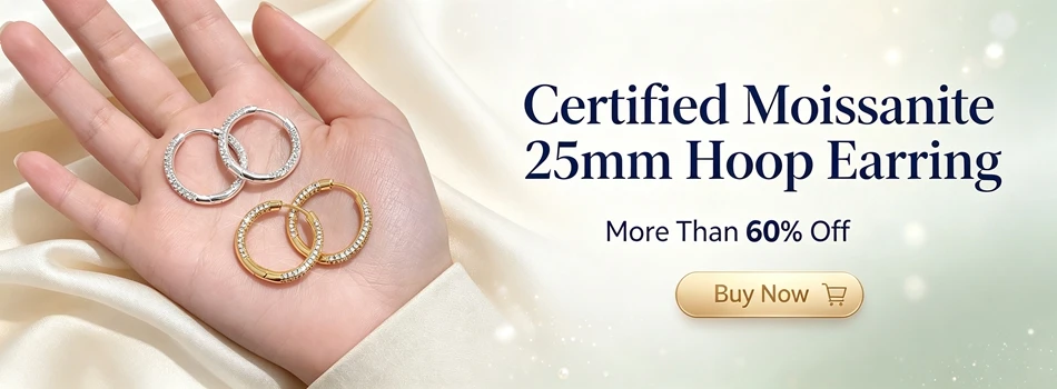 Lnngy Certified Five Stone 4mm Moissanite Ring 14K Gold Filled Half Eternity Anniversary Rings For Women Party Jewelry Gift