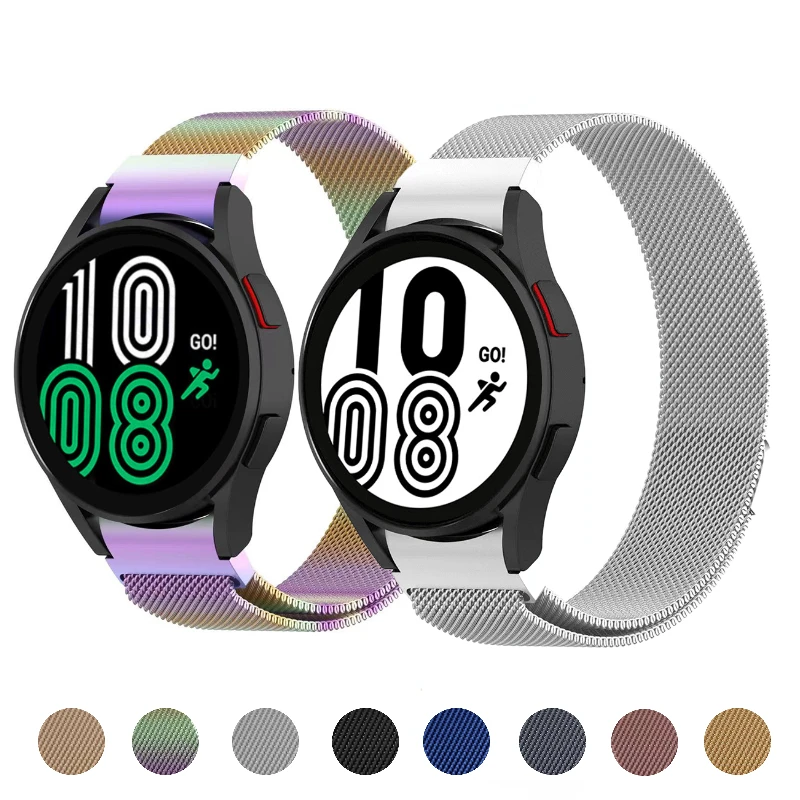 

Milanese strap For Samsung Galaxy watch 4 40mm 44mm Sports Breathable Bracelet For Watch 4 Classic 42mm 46mm replacement strap