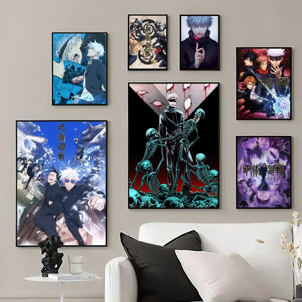 Bilibili Jujutsu Kaisen Poster Prints Wall Pictures Living Room Home Decoration