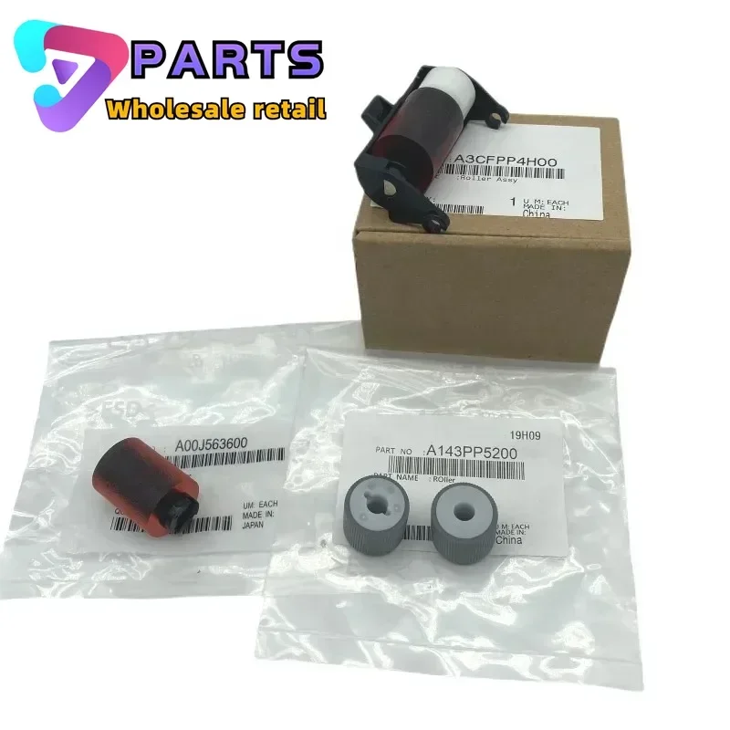 1SETS A143563100 A143PP0100 9J07330102 ADF Pickup Feed Separation Roller for Konica Minolta bizhub 223 283 363 423 DF621