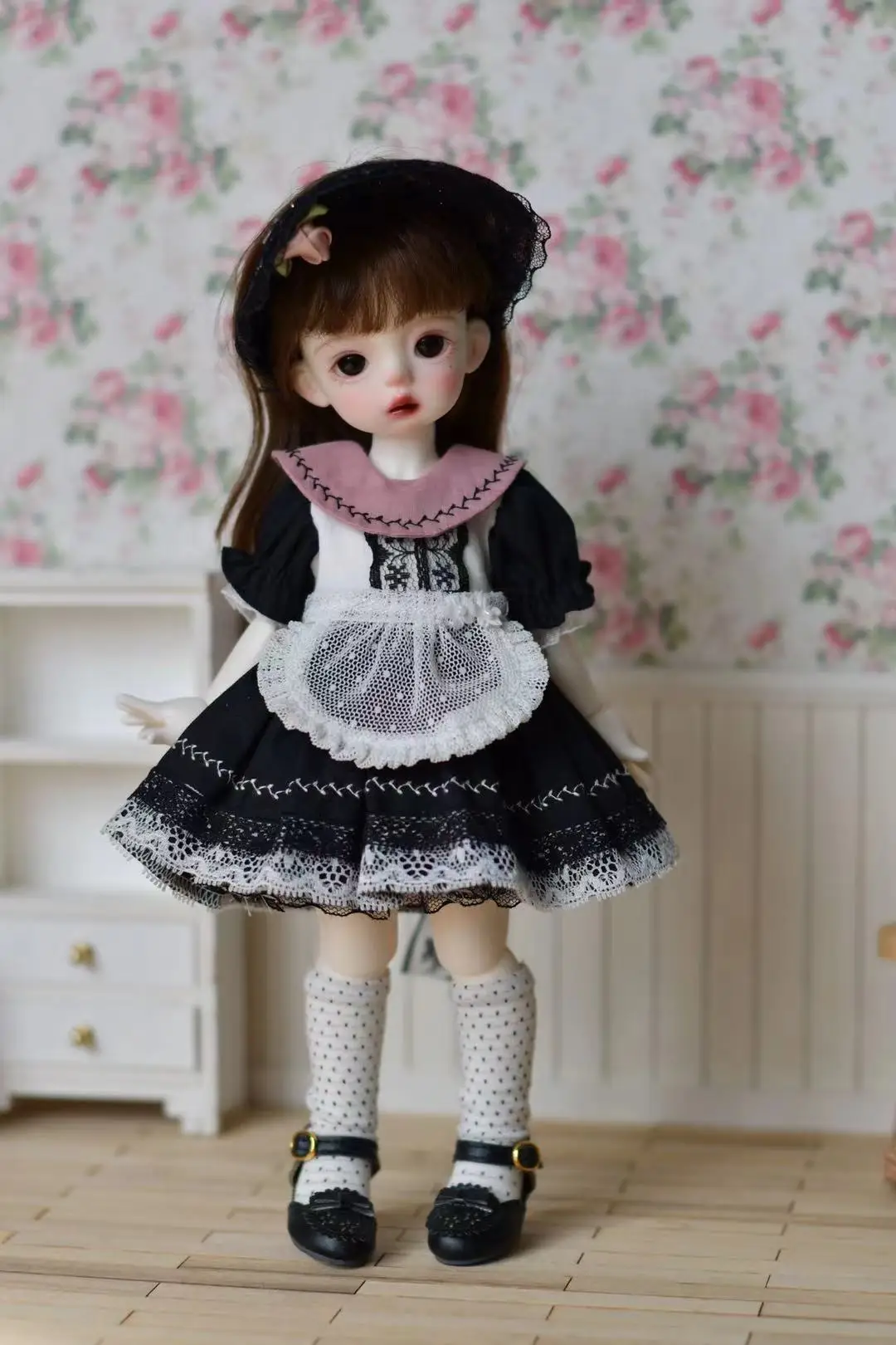 YESTARY BJD Doll Accessories BJD Clothing For 1/4 1/6 Doll Fashion Design Lace Dress Set Finished Product For Blythe Girl Gifts