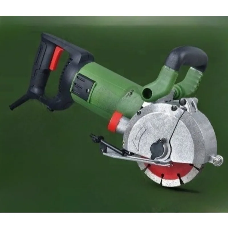 4500W wall chasing cutting machine wall chasing hand saw concrete cutting machine
