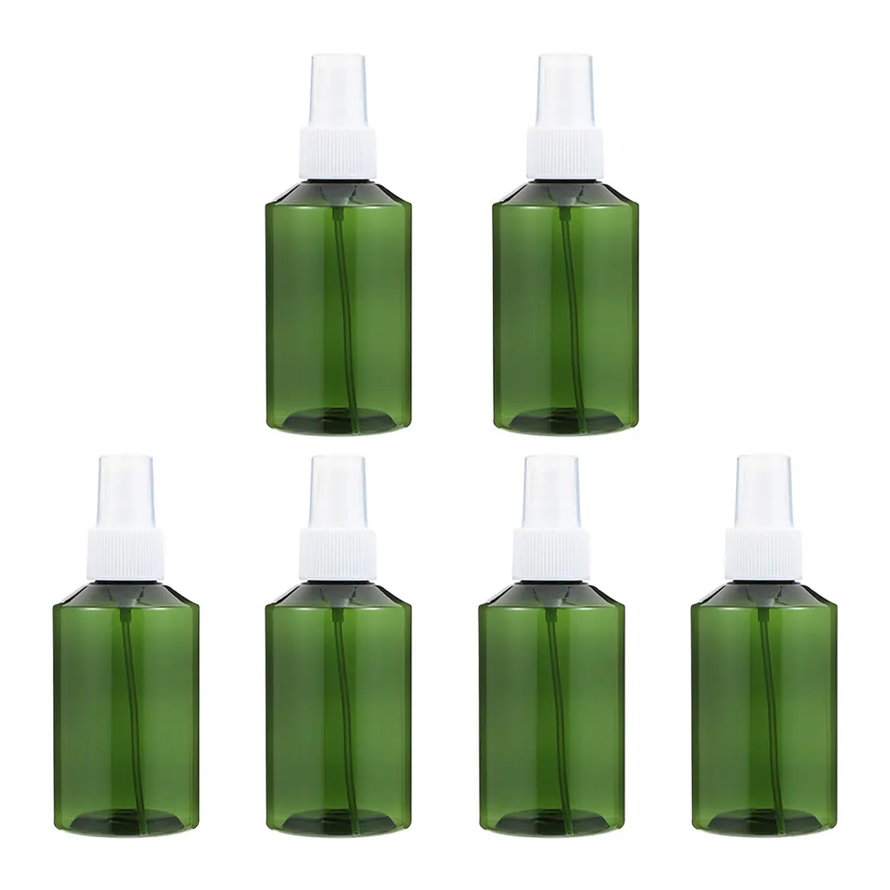 6 Stück auslaufsichere Kunststoff-Sprühflaschen für Reisen, leere, nachfüllbare Unterflaschen für Lotion, Sonnenschutz, Shampoo, Kosmetik