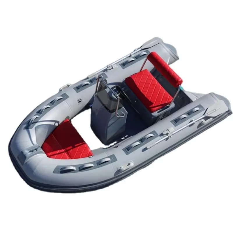 3.3m Small Fiberglass Rib Dinghy Pontoon Fishing Boat