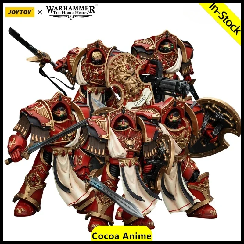 

[IN STOCK]JOYTOY Warhammer "The Horus Heresy" 1/18 Blood Angels Crimson Paladins Squad 5PCS Action Figures Model Collection