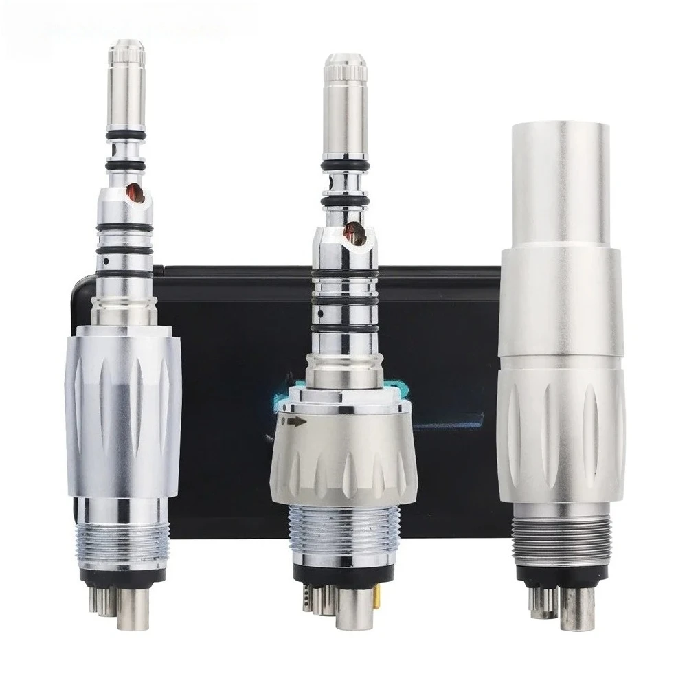 Dental Quick Connector for Kavo & NSK Turbine Handpiece | 4/6 Holes Optical Air Coupling for Dentistry Dental Unit Repair Parts