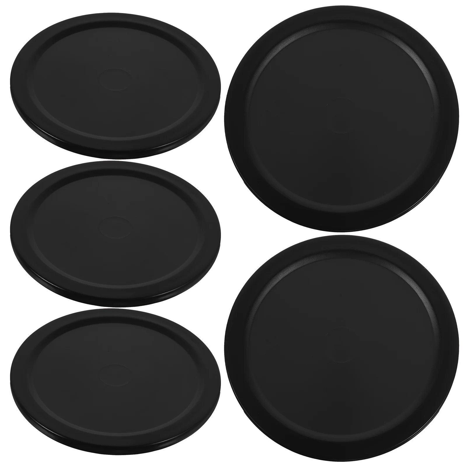 5 Pcs Hockey Accessories Air Table Pucks Equipment Replacement Round Game Supplies