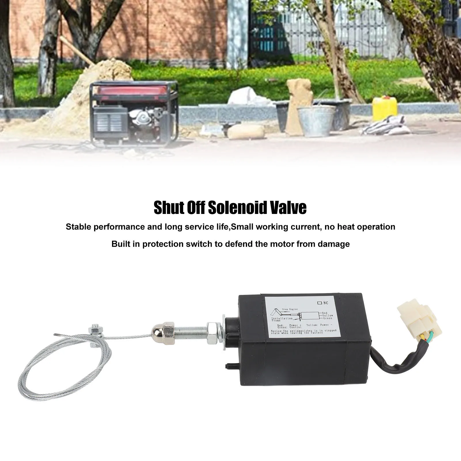 

Fuel Shut Off Solenoid Valve Shut Off Solenoid Valve No Heat Low Current XHQ PT Solenoid Valve for Generator