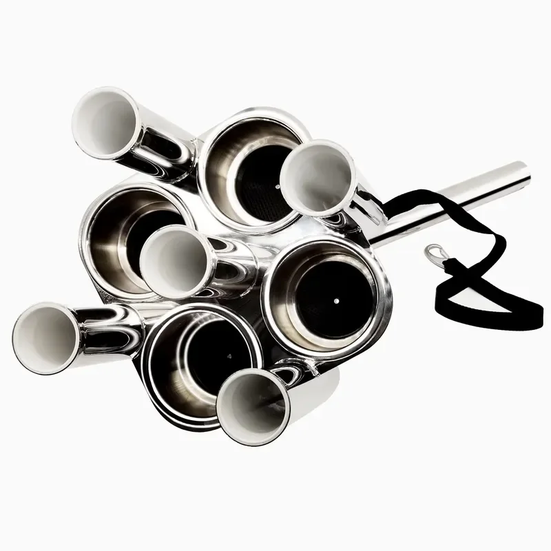 Stainless Steel Cup Holder for Boat Yacht Marine Fishing Rod Rack Multifunctional Drink Stand Camper RV Accessories Durable