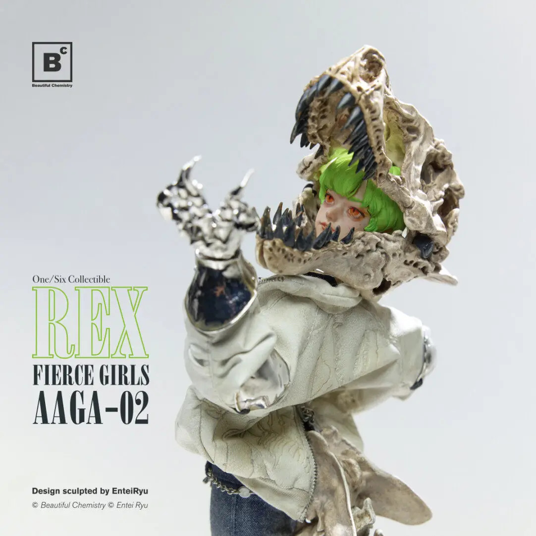 Beautiful Chemistry 1/6 Finished Product Exquisite Trendy Toy Movable Doll Fierce Girl Rex Mercenary Character Model Figurine