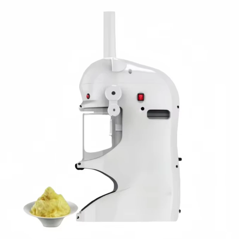 Electric Slush Maker for Commercial Use Portable Manual Big Ice Shaking Machine Ice Block Crushing Tool for Slush Making