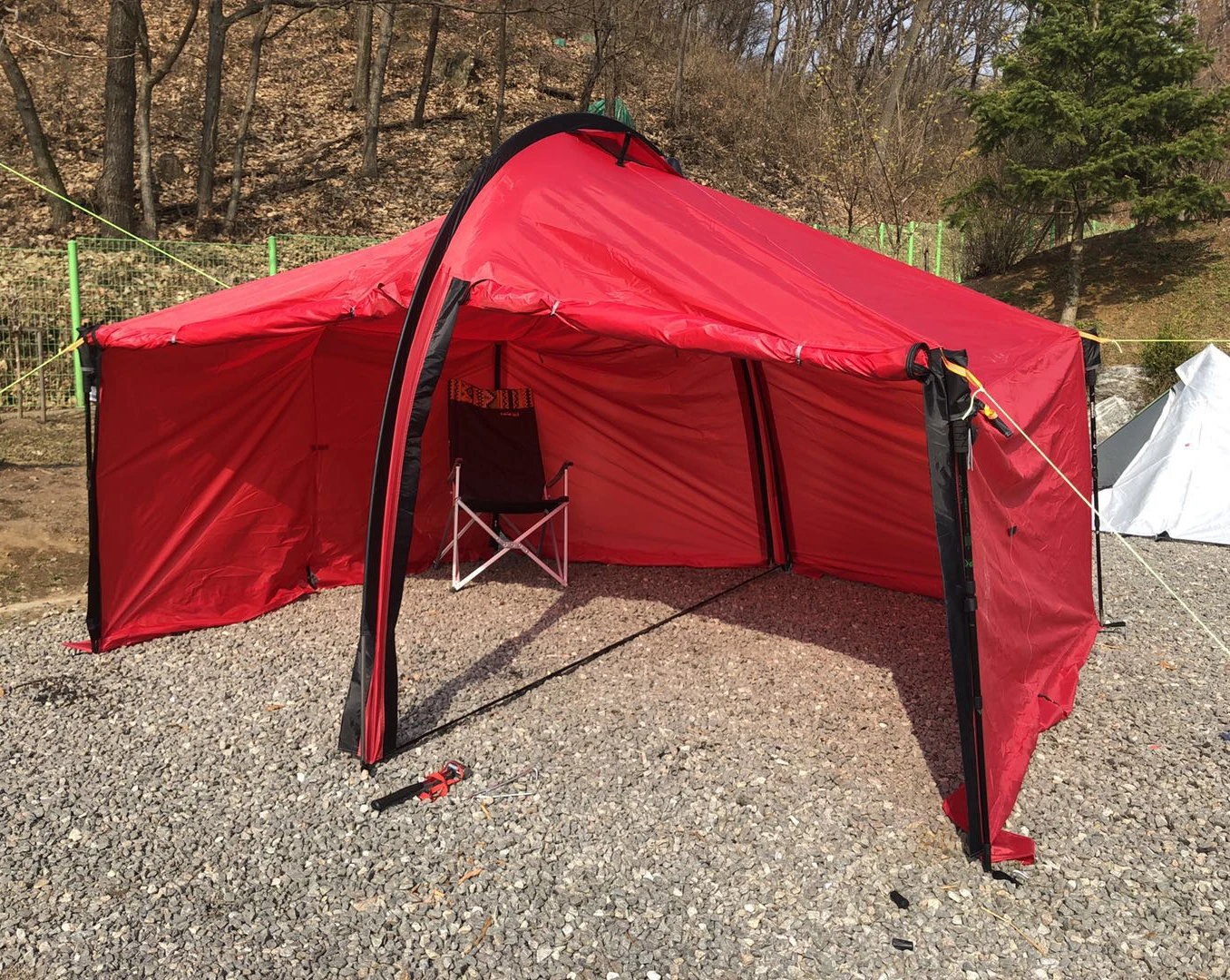 Big Motorcycle Tent…