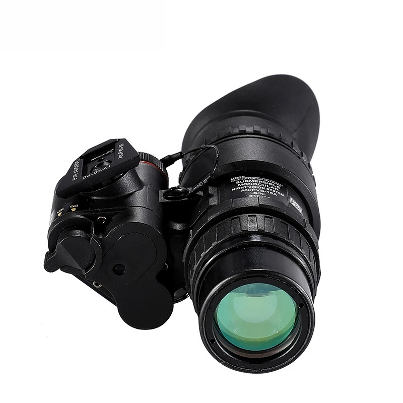 PVS18 real single tube full black high-definition infrared digital night vision device cosplay prop outdoor Tactical equipment