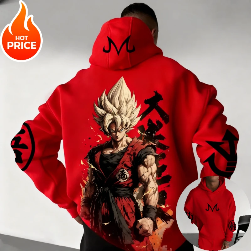 Son goku anime dragon ball harajuku 2026 streetwear masculino vintage hoodie inverno feminino oversized moletom com capuz manga longa topo