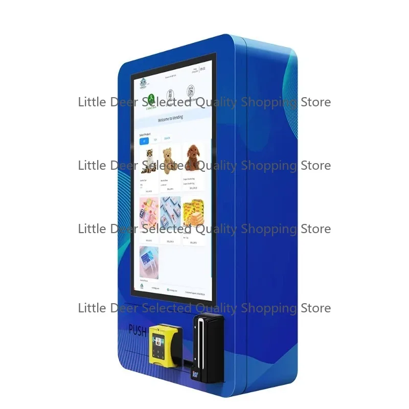 high-quality 32-inch touchscreen display 24-hour service mini snack vending machine for pharmacy wall-mounted SDK metal