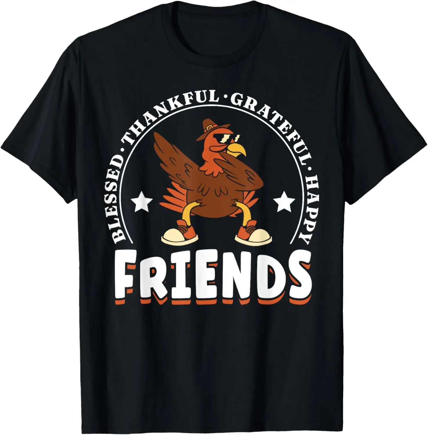 

Thankful Friends Thanksgiving Friendsgiving T-Shirt