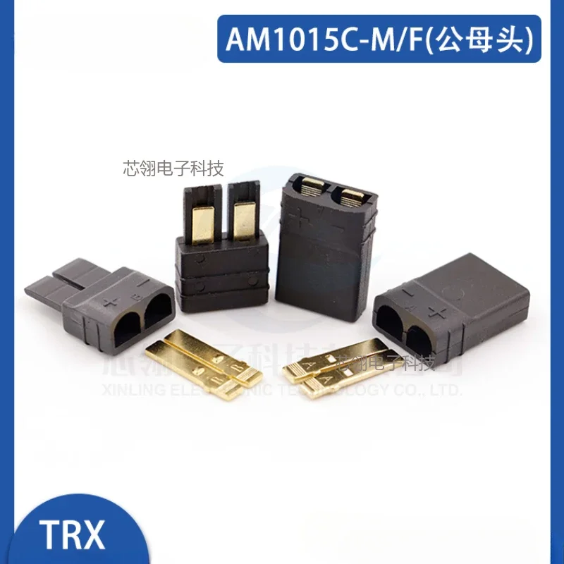 

Amass TRX Gold plated plug with high current T plug AM1015C TRAXXAS model car