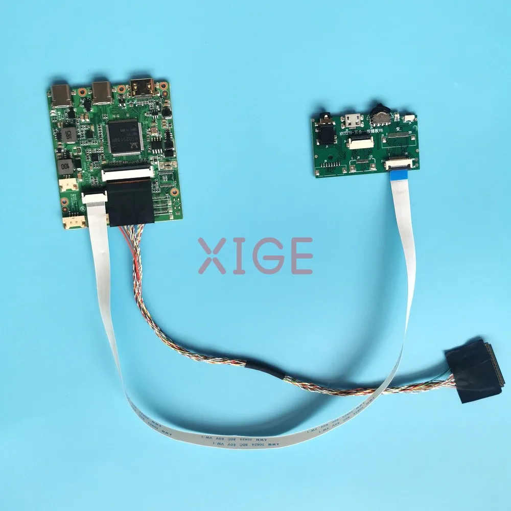 

Controller Driver Board For LP156WF2-TLA1 LP156WFC-TLB1 15.6" TYPE-C Mini-HDMI USB-C Laptop Matrix 1920x1080 LVDS 40 Pin DIY Kit