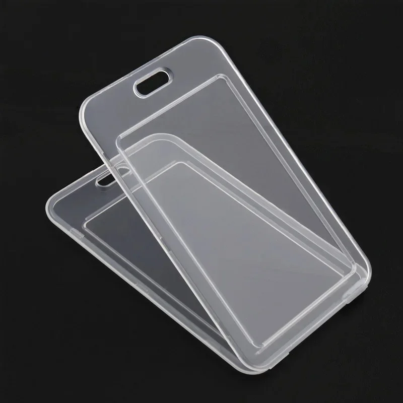 1/2/4/6pcs  5Color Transparent Card Cover Women Men Student Bus  Business Credit s Bank  ID