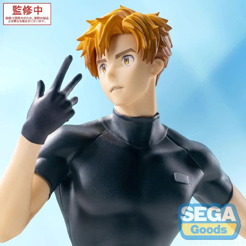 

BANDAI Authentic Dynamic Orange-Haired Hero in Black: Luminasta's Ice-Themed Action Figure From SEGA Goods Original Boys Gift