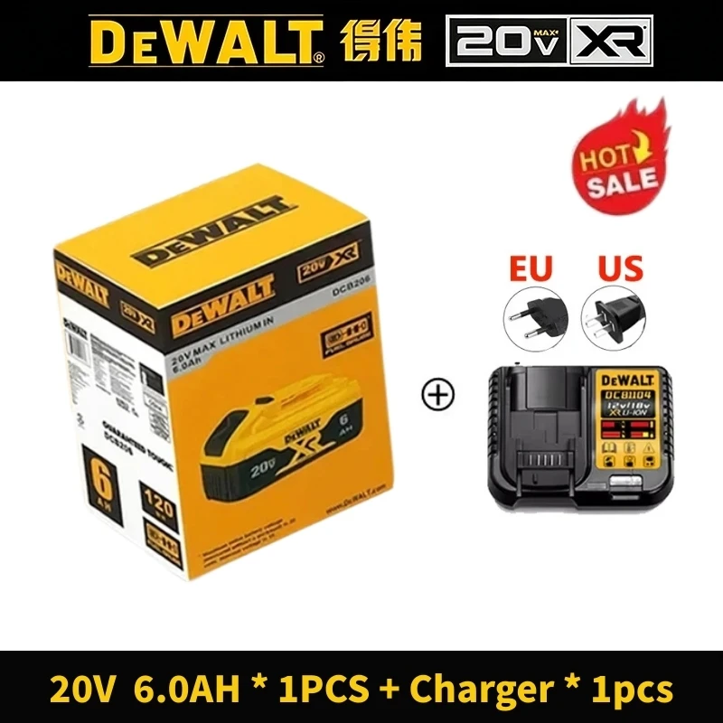 Original Flexvolt DEWALT 20V/60V Battery, for DCB606 DCB205 DCB206 DCB609 Power Tool 20V Battery, 5AH 6AH 9AH Dewalt Battery image 3