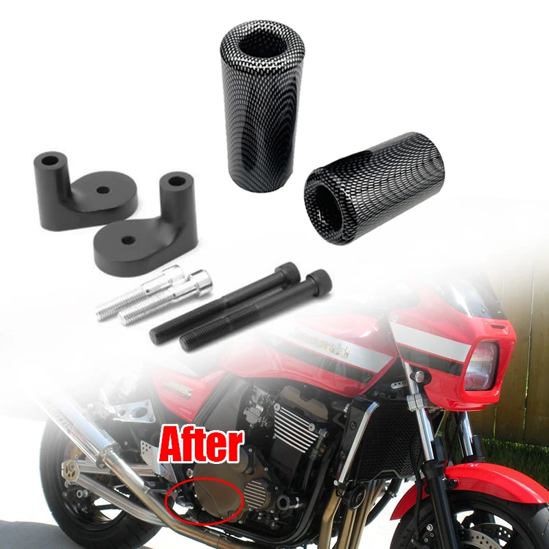 For Kawasaki ZRX1100 ZRX 1100 1999-2000 ZRX1200 ZRX1200R ZRX 1200R 2001-2005 Frame Sliders Crash Falling Protection Motorcycle