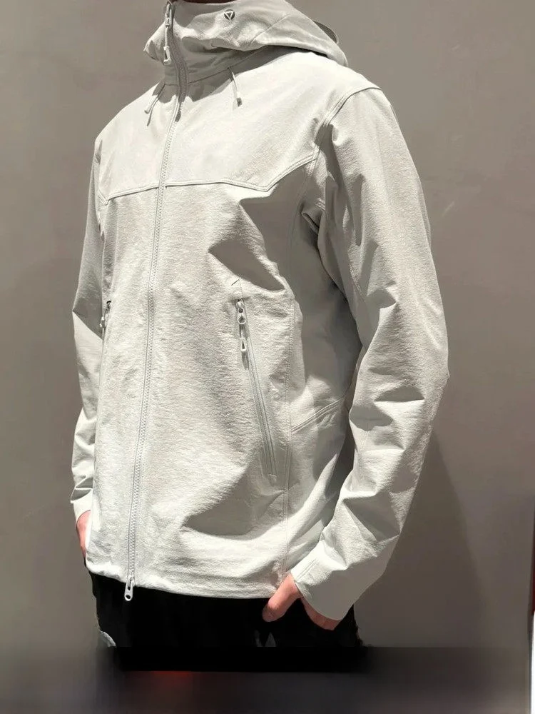 

Outdoor Men's Softell Jaet Qui Dry GM Series High End Taped Ss New Autumn Arrival Elastic Nylon Polyester Blend