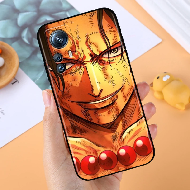 One Piece Anime Zoro Luffy For Xiaomi Mi 13T 13 12T 12 11T 11i 11 A3 10T 10 9 Pro Lite Ultra 5G Black Soft Phone Case