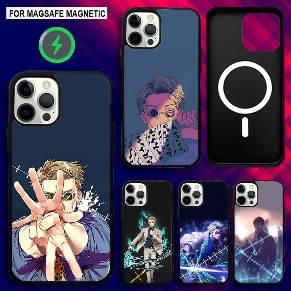 

K-Kento Nanami Anime Phone Case For iPhone 17,16,15,14,13,12,11,Pro,Max,Plus,Mini,SE4,E Magnetic Magsafe Wireless Charging