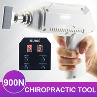 Electric Correction Gun Portable Spinal Adjustable Instrument Impulse Spine Cervical 900N Massager Chiropractic Adjusting Tools