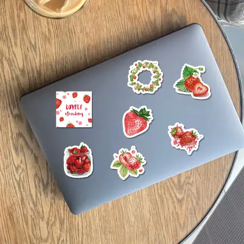 10 best sales स्ट्रॉबेरी शॉर्टकेक स्टिकर - №8