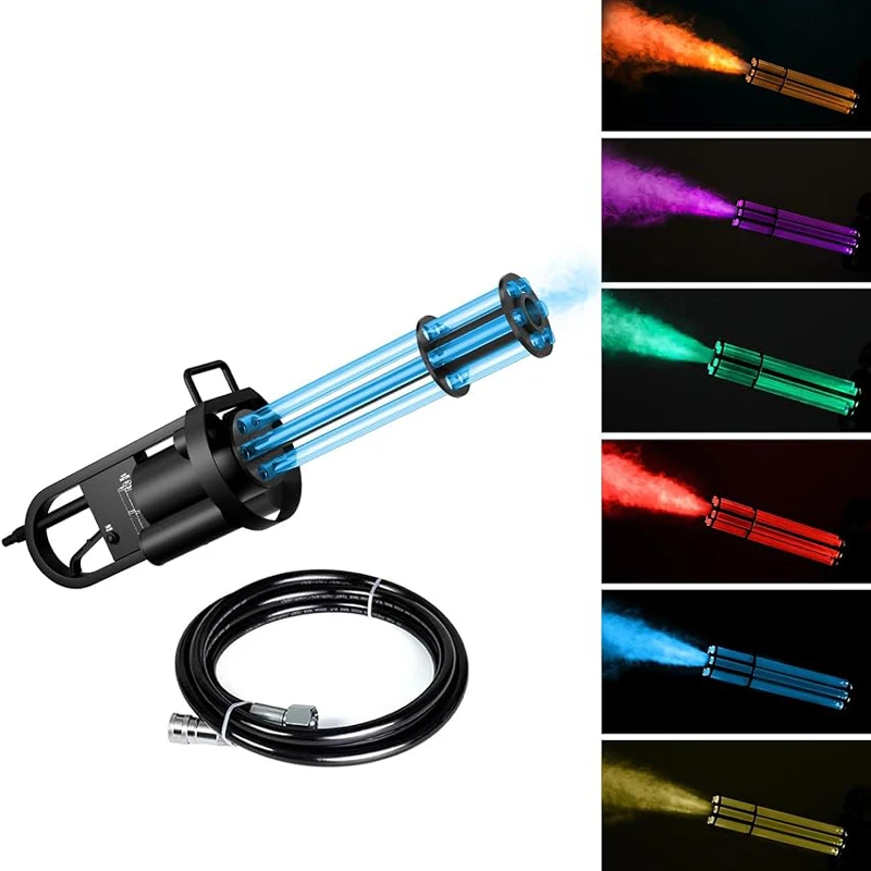 Pistola de CO2 Topflashstar, Pistola de Aire Comprimido con Efecto de Escenario LED, Máquina de CO2 para Fiestas