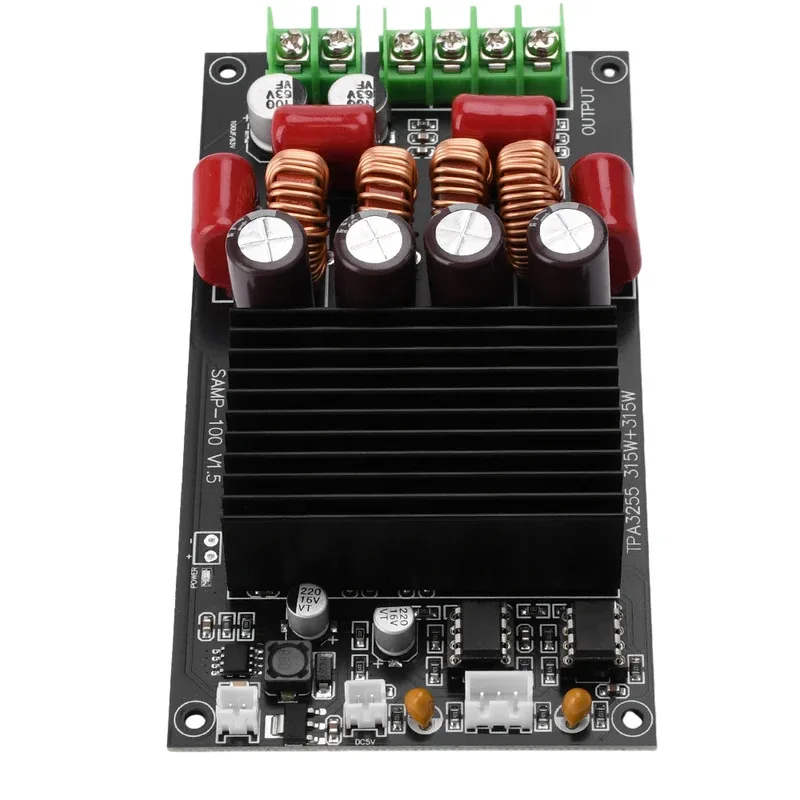TPA3255 600 واط حمى Hifi مكبر صوت رقمي مجلس عالية مكبر كهربائي ثنائي القناة 2x300 واط