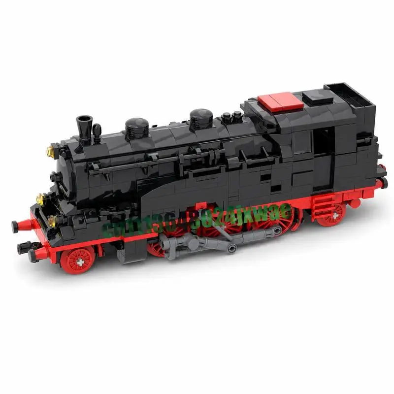 970 Parts BR 75.4 Bad VI c Locomotive Train MOC Building Blocks Custom Assembly DIY Creative Model Puzzle Educational Toy Gifts